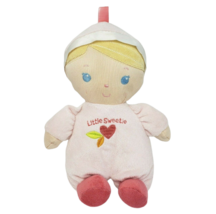 Kids Preferred Little Sweetie Doll Baby Girl Pink Stuffed Animal Plush Rattle - £43.94 GBP