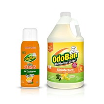 OdoBan Aroma Eliminator Set, 10 Ounce 360-Degree Continuous Spray Natura... - $53.99