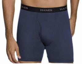 Hanes Ultimate 5 Packs for Men FreshIQ Boxer Briefs with ComfortFlex Wai... - $34.01+