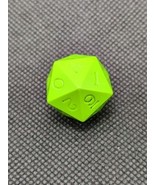 Vintage Gamescience Lime Green D20 (0-9) Dice - $48.64 CAD