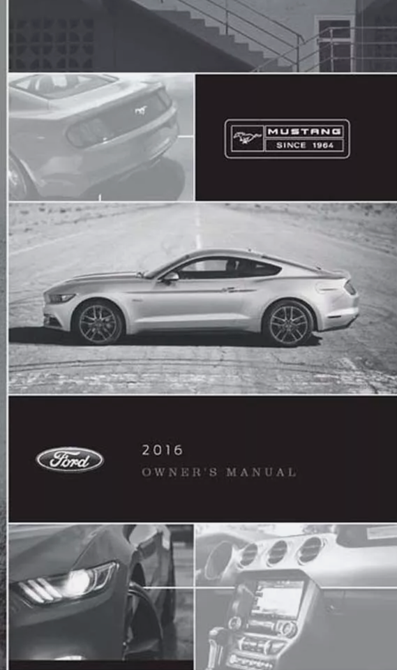 Manuale Del Proprietario 2016 Ford Mustang - $68.16