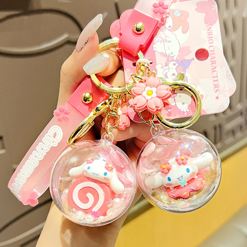 Game Fun Play Toys Sanrio Sakura Series Pendant Keychain Cute Cartoon Ci... - £25.57 GBP