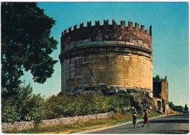 Postcard Tomb Of Cecilia Metella Rome Italy - £2.28 GBP