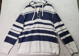 American Eagle Outfitter Hoodie Men&#39;s Large Multi Striped Long Sleeve Drawstring - £15.85 GBP