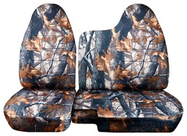 Truck seat coverss fits 2004-2012 CHEVY COLORADO 60/40 Bench camouflage - £72.51 GBP