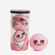 Nassau x Kakao Friends Cheer Up Apeach Tennis Ball Racquet 2 Balls / 1 C... - £16.49 GBP