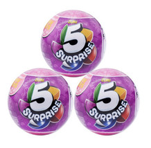 3 Balls Zuru 5 Surprise Toys To Unbox Inside 150 Toys To Collect! Girls - £23.90 GBP