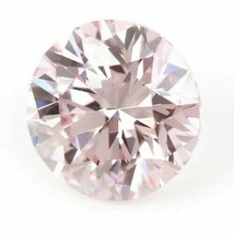 0.16ct Natural Loose PC1 Fancy Light Pink Color Diamond VVS2 Round From Argyle - £2,971.73 GBP
