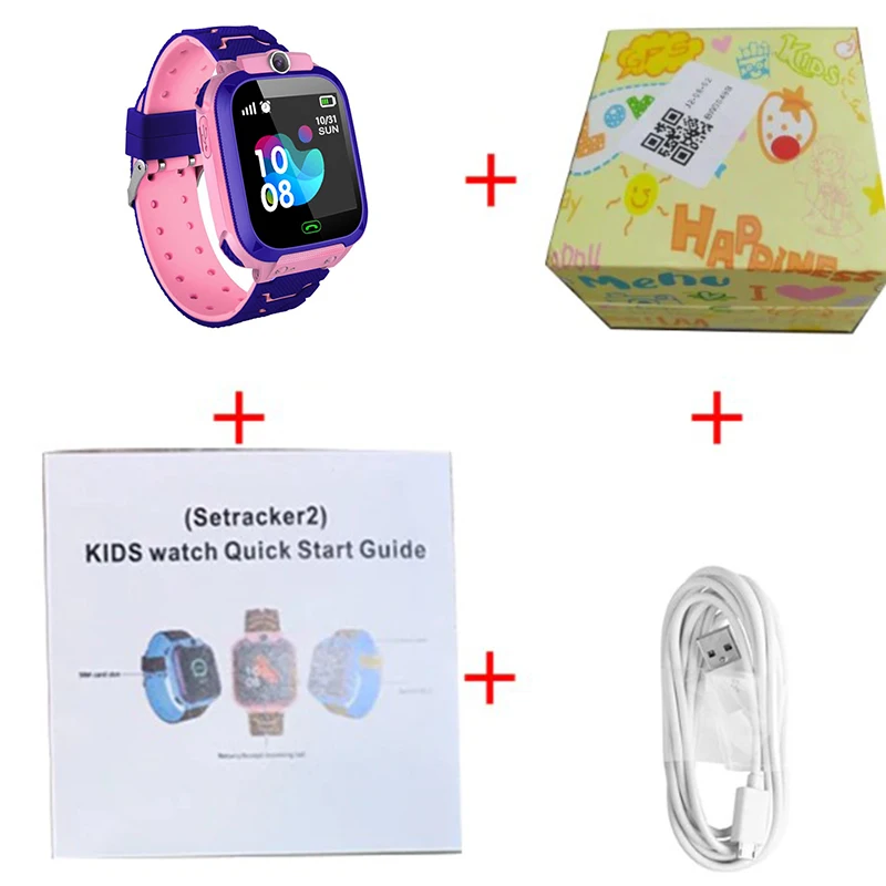 Battiphee Kids Smartwatch Q12 LBS Location SIM Card Supported Kid Smart Watch Ch - £134.28 GBP