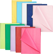 120 Sheets Tissue Paper for Gift Bags, Crafts - Colorful Tissue Paper for Packag - £14.03 GBP