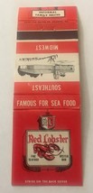 Restaurant Red Lobster Vintage Matchbook Cover - £4.00 GBP