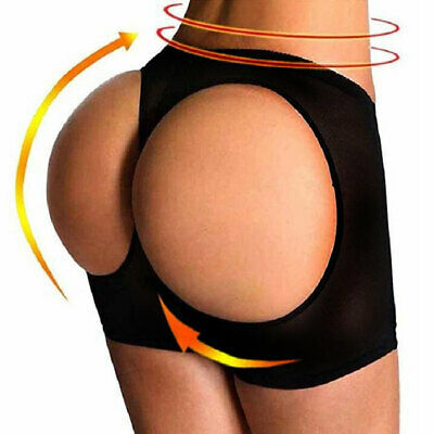Women Seamless  Butt Lift Underwear Big Booster Booty Lifter Boy-Short Panties