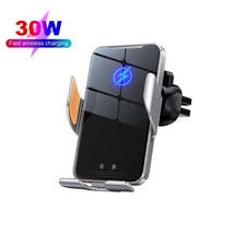 30W Magnetic Wireless Fast Charging Car Cradle - Power Delivery PD Auto ... - £12.70 GBP+