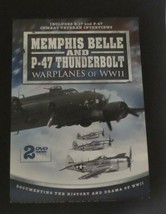 Memphis Belle And P-47 Thunderbolt Warplanes Of Wwii Dvd 2 Discs - £9.88 GBP