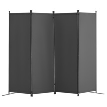VEVOR Room Divider, 4-Panel Fabric, Folding Privacy Screen, Office, Ligh... - $47.99