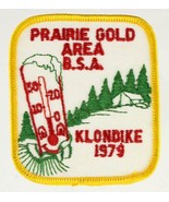 Vintage BSA Boy Scout Scouting PRAIRIE GOLD AREA Klondike 1979 Patch - $9.65