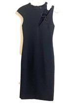 Cushnie Et Ochs cap sleeve twist cutout pencil dress size 2 - $11,981.69 MXN