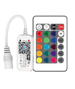Wi-Fi MiNi RGB LED Controller + 24Keys Remote Controller - $10.44 CAD