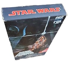 Vintage 1977 STAR WARS VHS MOVIE 1984 CBS FOX VIDEO RELEASE RED LABEL  - $51.32