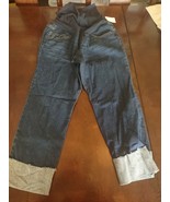 Indigo Blue Maternity Size Medium Blue Jean Capri&#39;s-Brand New-SHIPS N 24... - €51,19 EUR