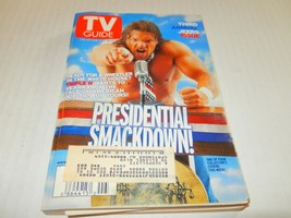 Vintage Tv GUIDE- Jan. 29, 2000 - Presidential Smackdown - Good - W5 - £2.15 GBP