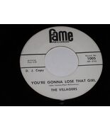 The Villagers Laugh It Off You're Gonna Lose 45 Rpm Record Fame 1005 Pro... - $49.99