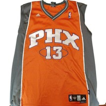 Adidas Steve Nash #13 Phoenix Suns Jersey Mens Size Large Length + 2 Orange - £23.39 GBP