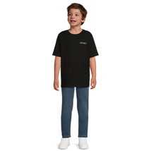 Wonder Nation Boys Short Sleeve Halloween Graphic T-Shirt Black Size S(6-7) - £12.71 GBP
