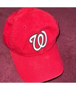 Washington Nationals MLB Genuine Merch New Era Baseball Hat Red Strapbac... - $15.68