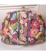 Vintage Vera Bradley Purse Eloise Va Va Bloom Kisslock shoulder Bag Hand... - $39.64 CAD