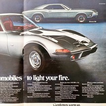 1969 Buick Opel GT Advertisement Vintage Automobilia Riviera GS Centerfo... - $739.33 MXN