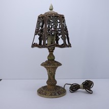 Antique French Art Nouveau Barbole Boudoir Table Lamp UNTESTED PARTS REPAIR - £101.77 GBP