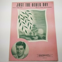 Just the Other Day by Redd Evans Austen Croom-Johnson 1946 Harry Cool photo - $4.99