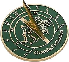 NauticalMart Sundial Gift Heavy Duty Cast Brass Sundial Gift Handmade (Grandad’s - £62.21 GBP