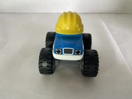 Blaze and the Monster Machines Hard Hat Die Cast Worker Truck Toy Mattel... - $14.85