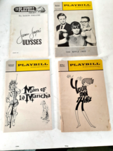 Estate Lot of Four original Playbills From Boston Theaters, 1970s - £20.25 GBP