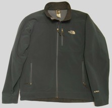 The North Face Tnf Men&#39;s Apex Jacket Spring Fleece Lined Gray Full Zip L - £39.30 GBP