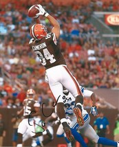 Jordan Cameron signed autographed Cleveland Browns football 8x10 photo COA - £39.56 GBP