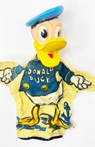 1950&#39;s Vintage Donald Duck, Disney Hand Puppet w/Rubber Head Cloth Body ... - £16.75 GBP