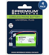 Premium Batteries BT-1007 Universal Cordless Phone Battery AA2 (4 Pack) - £17.57 GBP