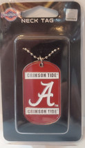 Alabama Crimson Tide Dog Tag Necklace - NCAA - £8.42 GBP