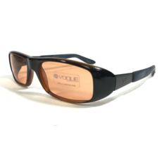 Vogue Sonnenbrille Vo 2207-s W953/7 Schwarz Braune Rechteckig W / Orange Gläser - £48.28 GBP