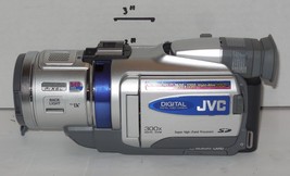 JVC GR-DV500U Mini DV Video Recorder 300X Zoom Camcorder Silver Tested W... - £116.23 GBP