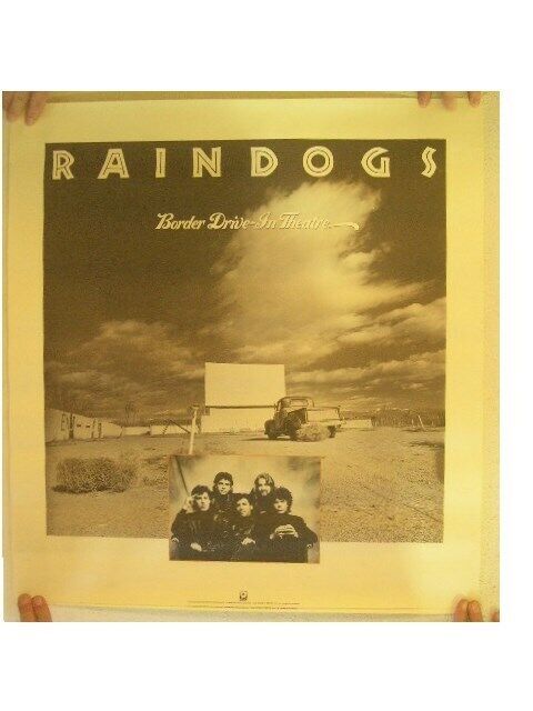 Raindogs Poster Border Drive-In Theatre The Schemers Silly Wizard - $18.05