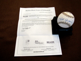 Bob Uecker Jim Powell Brewers Hof Signed Auto 2002 ALL-STAR Baseball Jsa Loa - £310.31 GBP