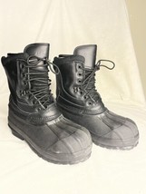 LaCross Steel Toe Rubber Boots Men’s Size 7 NMT PAC 12” Black 400G 00367215 - £50.60 GBP