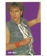 ⭕VTG card pocket calendar 1986 JOHN WAITE Portugal group music singer - $2.48