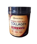 Doctor&#39;s Recipes Hydrolyzed Multi Collagen Vitamin C Hyaluronic Acid Bio... - £44.08 GBP