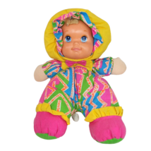 14&quot; VINTAGE MATTEL LOVEABLE BABIES NEON RUBBER FACE DOLL STUFFED ANIMAL ... - £51.54 GBP