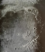 Moon Mountain And Valley 1940s Plate Print Astronomy Solar System DWT12A - $29.99